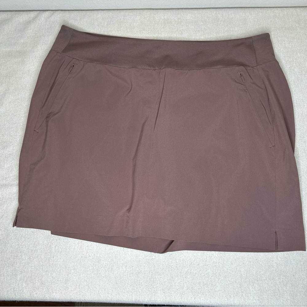 Athleta SoHo Skort‎ Brown size 16